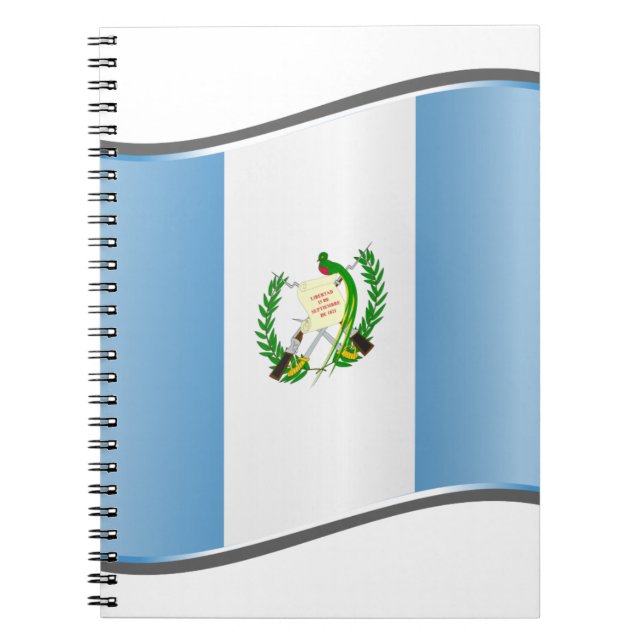 Carnet Drapeau du Guatemala (Devant)