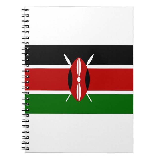 Carnet Drapeau du Kenya (Devant)