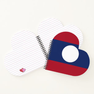 Carnet Drapeau du Laos