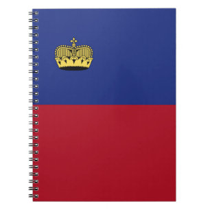 Carnet Drapeau du Liechtenstein