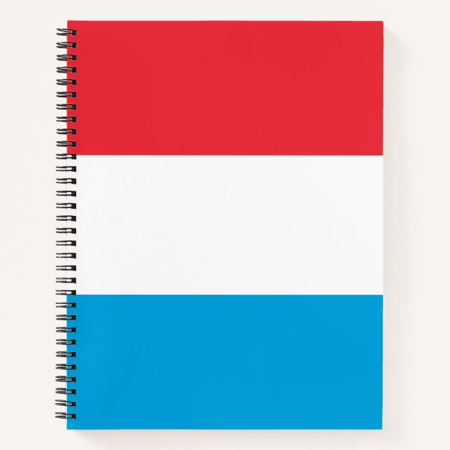Carnet Drapeau du Luxembourg (Devant)