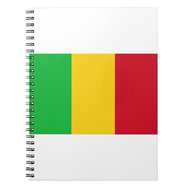 Carnet Drapeau du Mali (Devant)
