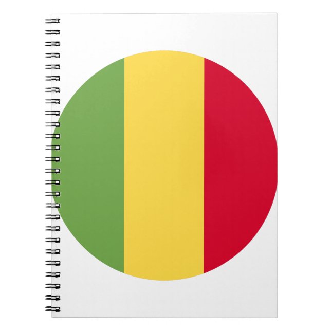 Carnet Drapeau du Mali (Devant)