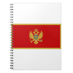Carnet Drapeau du Monténégro