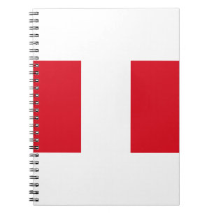 Carnet Drapeau du Pérou