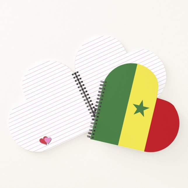 Carnet drapeau du Sénégal (Intérieur)