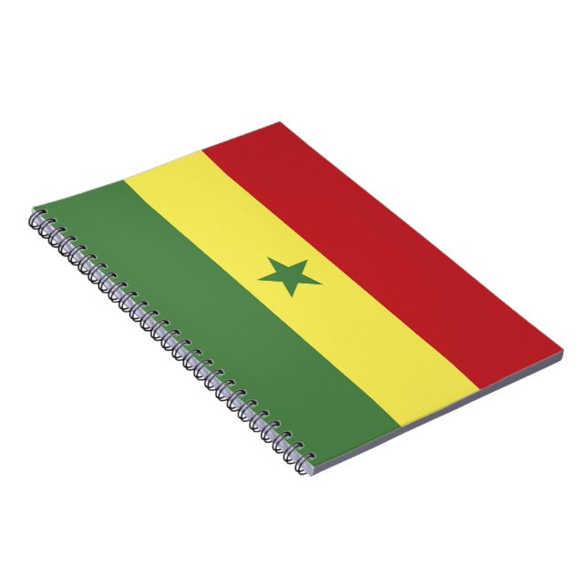 Carnet Drapeau du Sénégal (Côté Droit)