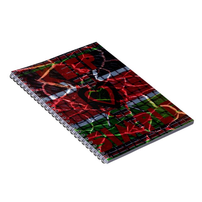 Carnet Drapeau fissuré : Faites simple - Résilience kenya (Côté Droit)