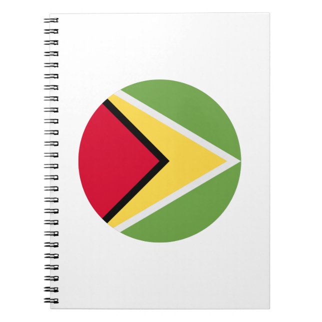 Carnet Drapeau Guyana (Devant)