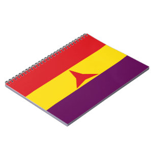 Carnet Drapeau international des brigades (Guerre civile