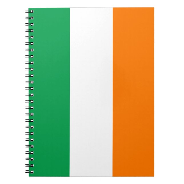 Carnet Drapeau irlandais (Devant)
