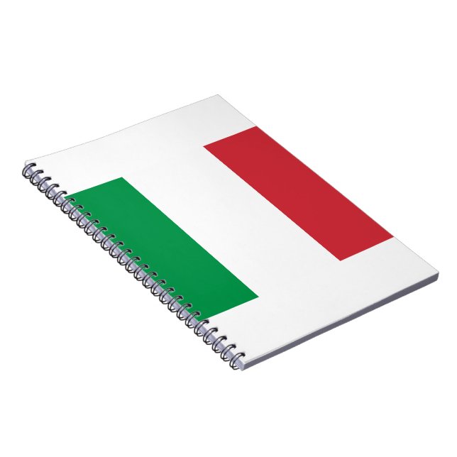 Carnet Drapeau Italie (Côté Droit)