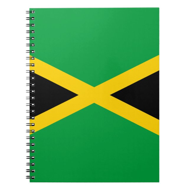 Carnet Drapeau jamaïcain (Devant)