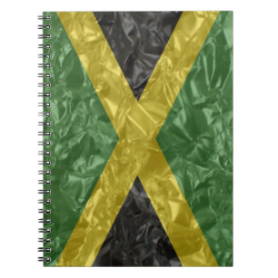 Carnet Drapeau jamaïcain - Crinké