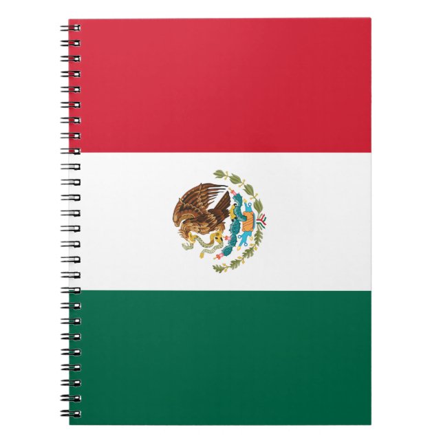 Carnet Drapeau mexicain (Mexique) (Devant)