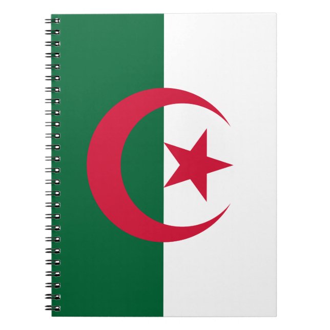 Carnet Drapeau patriotique algérien (Devant)