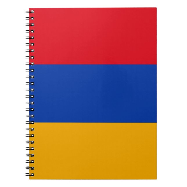 Carnet Drapeau patriotique arménien (Devant)