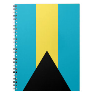 Carnet Drapeau patriotique bahaméen