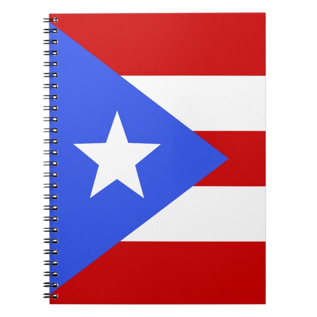 Carnet Drapeau Porto Rico (Devant)