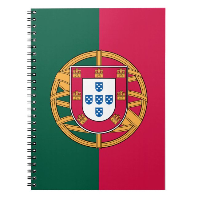 Carnet Drapeau portugais (Devant)