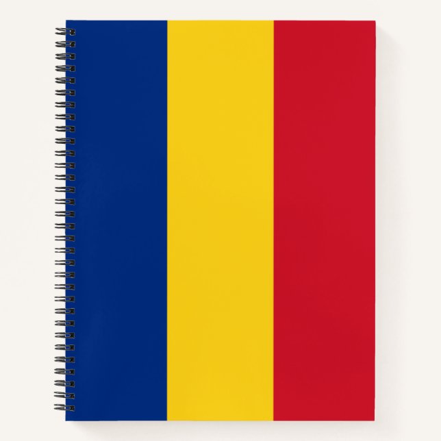 Carnet Drapeau roumain (Roumanie) (Devant)