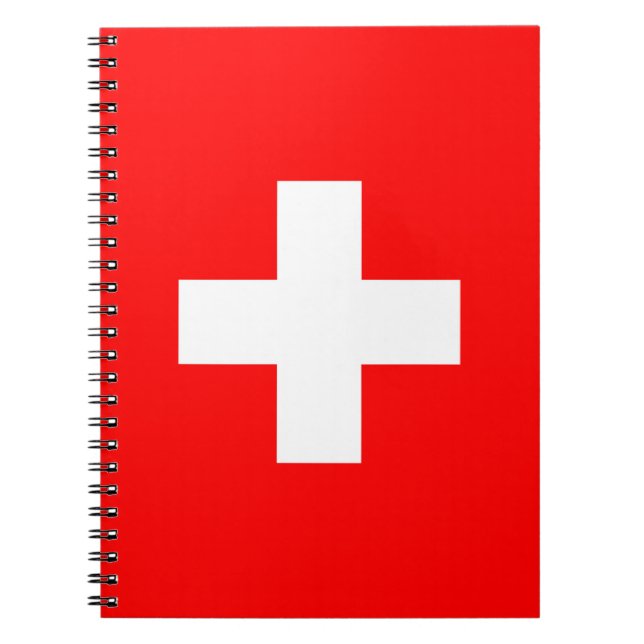 Carnet Drapeau Suisse (Devant)