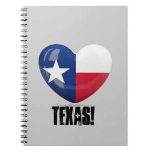 Carnet Drapeau Texas