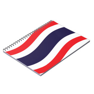 Carnet Drapeau thaïlandais