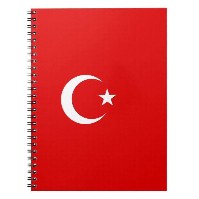 Carnet Drapeau turc (Devant)