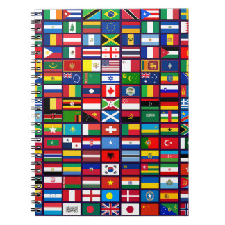 Carnet Drapeaux des pays du monde
