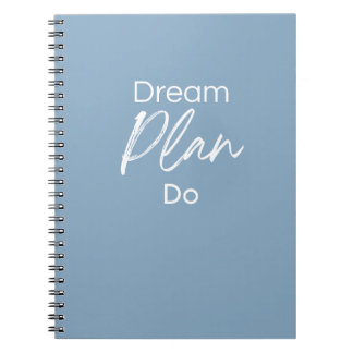 Carnet Dream. Plan. Do. – Motivational Notebook for Goal