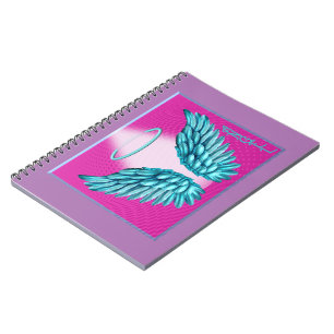 Carnet “Dreamlike Angelic Wings and Halo”
