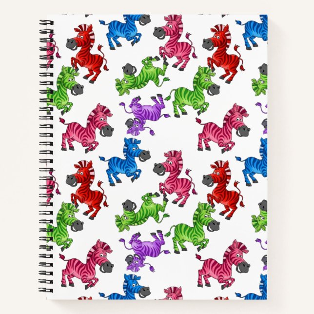 Carnet Dreamy Zebra World (Devant)