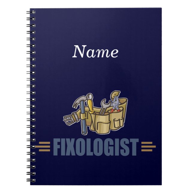 Carnet Drôle Handyman (Devant)