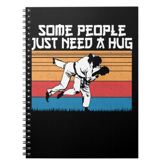 Carnet Drôle Joke Judo Jiu Jitsu Humour des arts martiaux (Devant)
