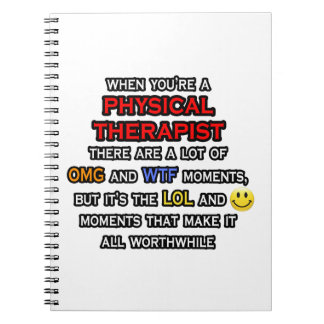 Carnet Drôle physiothérapeute ... OMG WTF LOL