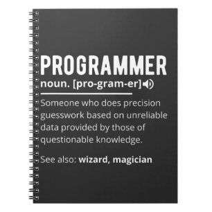 Carnet Drôle Programmer Code Développeur Définition