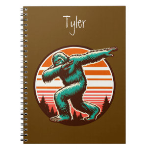 Carnet Drôle Sasquatch Bigfoot Dabbing Personnalisé