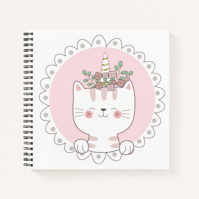 Carnet du carnet de croquis de Cat Unicorn (Devant)