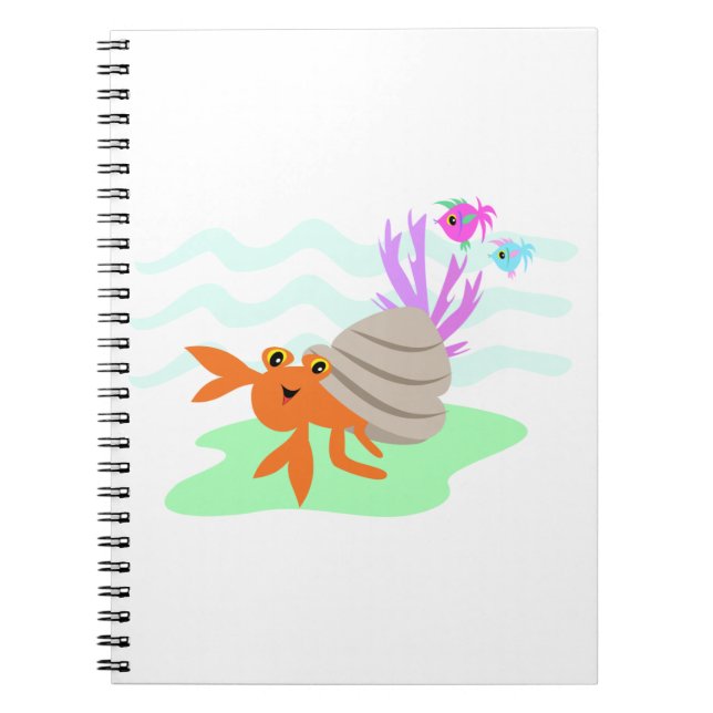 Carnet du crabe ermite (Devant)