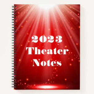 Carnet du département de théâtre ou de théâtre sur