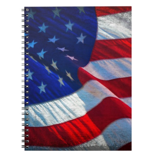 Carnet du drapeau américain (Devant)