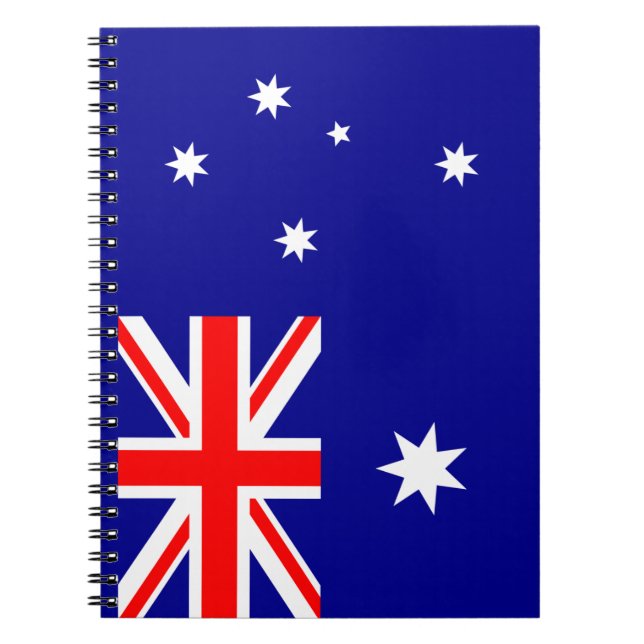 Carnet du drapeau australien (Devant)