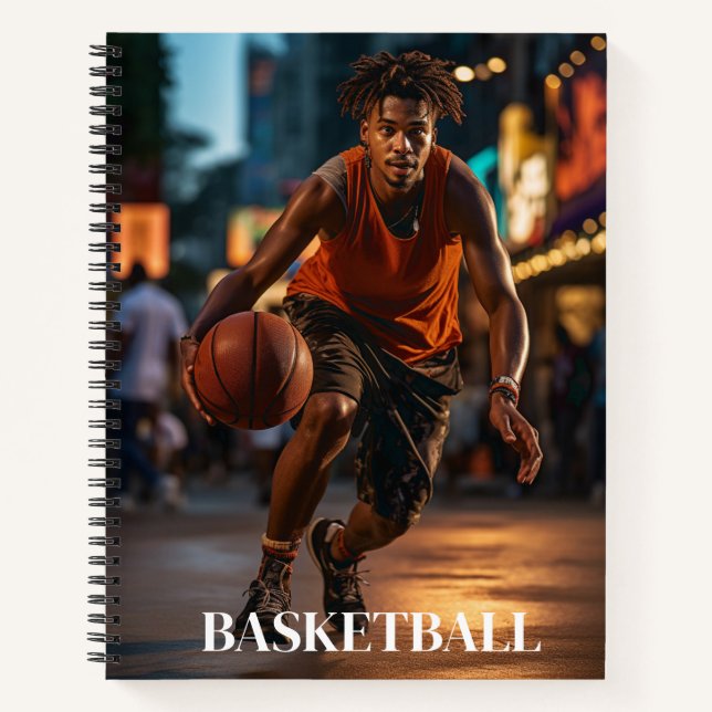 Carnet du joueur de basket (Devant)