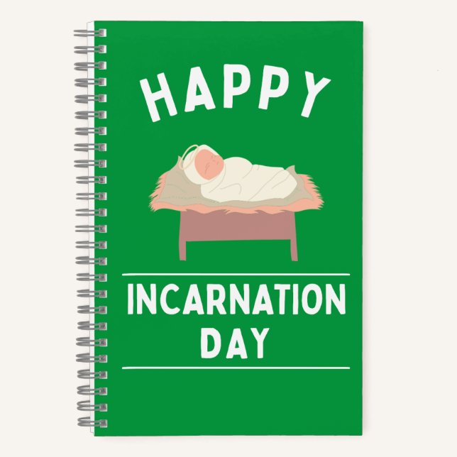 Carnet du jour de l'incarnation de Noël (Recto)