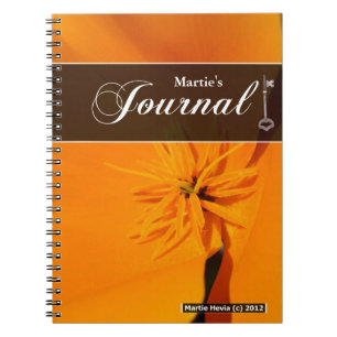 Carnet du journal - California Poppy