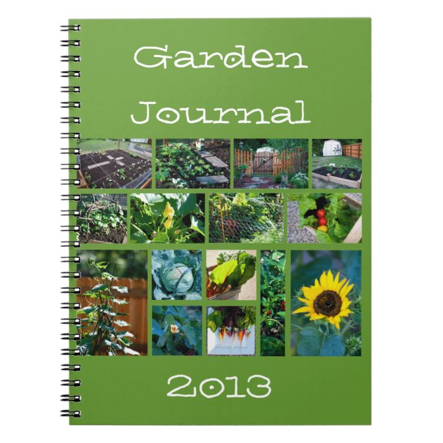 Carnet du journal du jardinier (Devant)