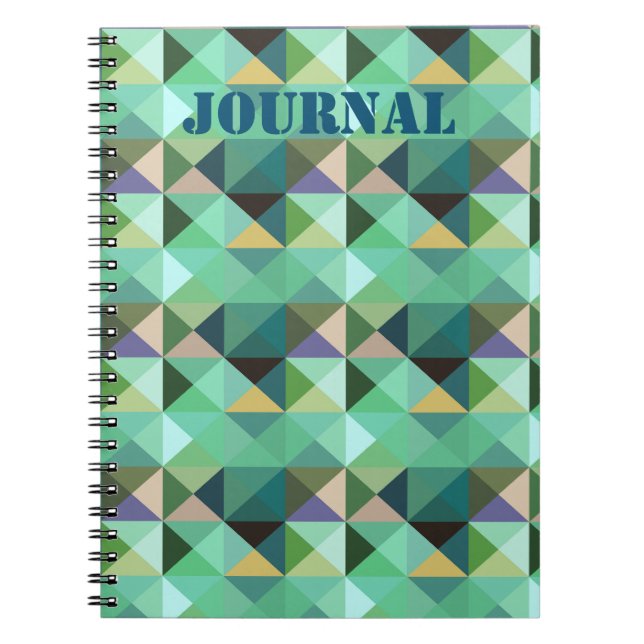 Carnet du Journal Geo Style en forme d'Aqua (Devant)