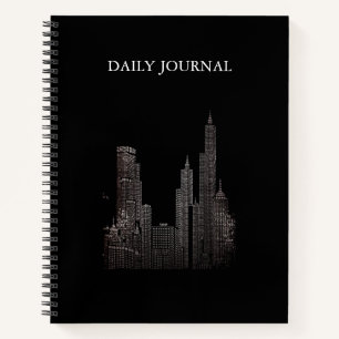 Carnet du journal quotidien
