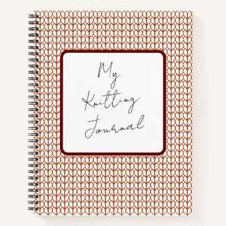 Carnet du journal tricot
